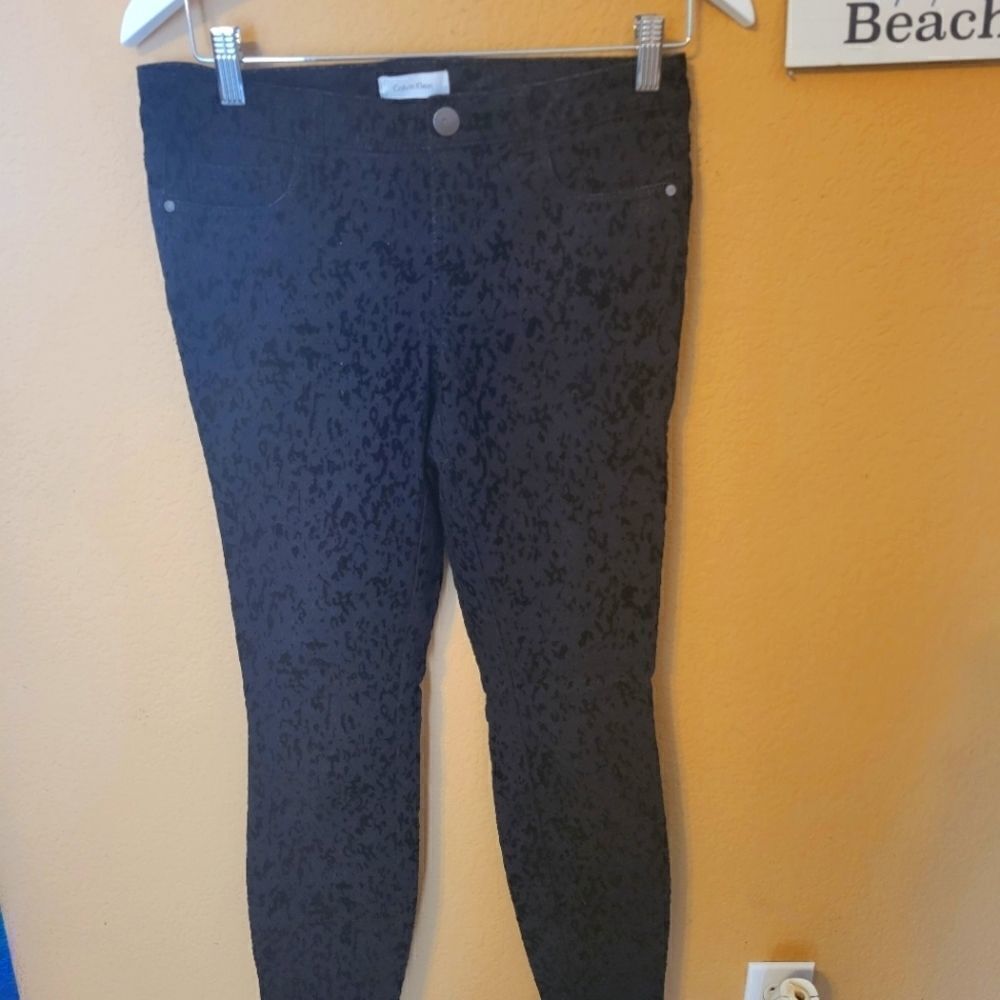 Calvin Klien Textured Skinny Jeans